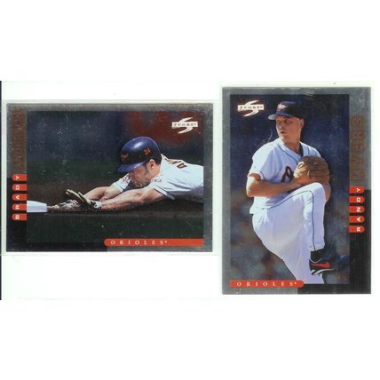 Lot of 6x 1996 Score Foil Inserts baseball cards