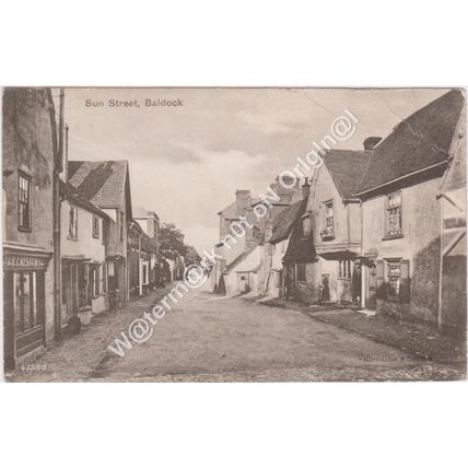PPC Sun Street Baldock Hertfordshire 1904