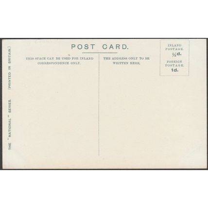 Godrevy Lighthouse, St Ives Bay, Cornwall, c.1905 - National Series Postcard