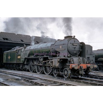 pu3498 - Engine No.60147 North Eastern, Edinburgh Haymarket Shed, print 6x4