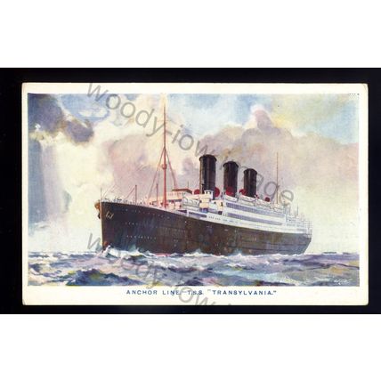 LS3170 - Anchor Liner - Transylvania - Artist U/K - Advert postcard