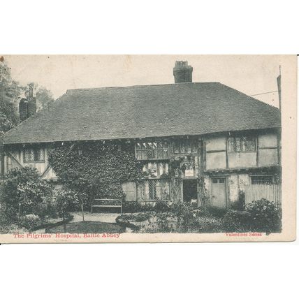 PC20830 The Pilgrims Hospital. Battle Abbey. Valentine. 1907