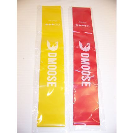 DMOOSE Resistance Loop Bands for Legs Glutes Arms Yoga Pilates Stretching NEW
