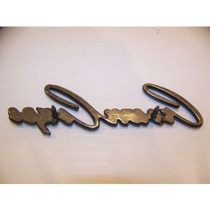 1968 CHRYSLER IMPERIAL CROWN COUPE EMBLEM OEM #2784958