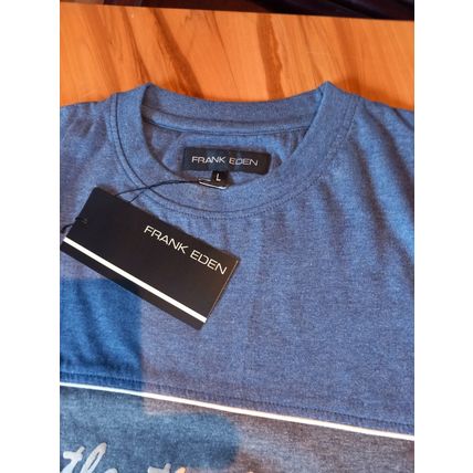 2 x FRANK EDEN AUTHENTIC SPORTS TOPS L/S T-SHIRT LARGE BNWT