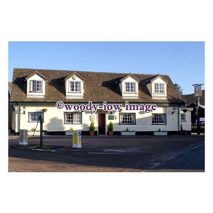 pu1644 - The Chequers Pub , Pampisford , Cambridgeshire - print 6x4