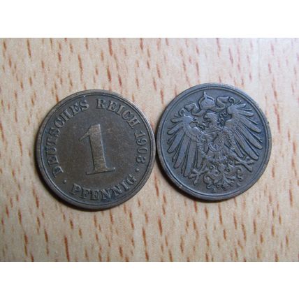 1903a 1 Pfennig Germany Empire Coin