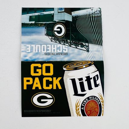 Green Bay Packers 2024 Wallet Schedule