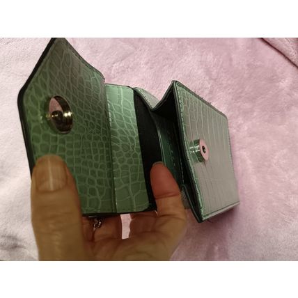 TOPSHOP Small Cross Body Purse Light Olive-green Beautiful Condition See Scans