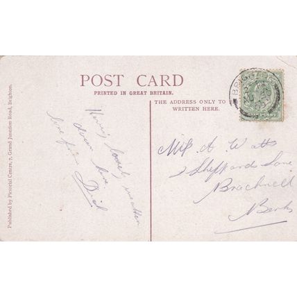 B722 BRIGHTON - THE BLACK ROCK . COLOURED PRINTED POSTCARD