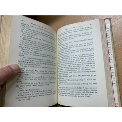 1962 1ST US EDITION HAROLD ROBBINS "WHERE LOVE HAS GONE" FICTION HB BOOK (P4)
