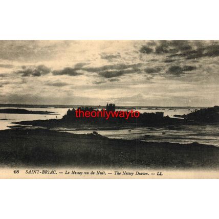 SAINT-BRIAC. - Nessey Dawn?, 68 LL, Postcard, 1920s