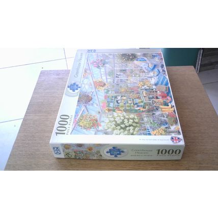 GREENHOUSE HAVEN by Ingrid Slyder Jigsaw Puzzle (1000 Piece) FX Schmid