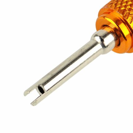 Tyre valve core remover Tire core remover tool UK Gold