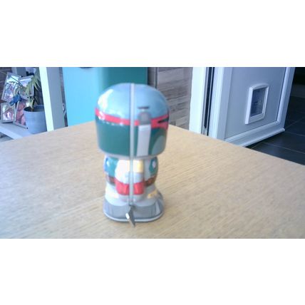 STAR WARS: BOBA FETT Tin Wind-Up Figure by Bebots (Schylling) SEE NOTES