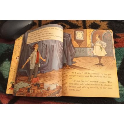 Old Vintage Little Golden Book Walt Disney Babes In Toyland (A) Edition 1961