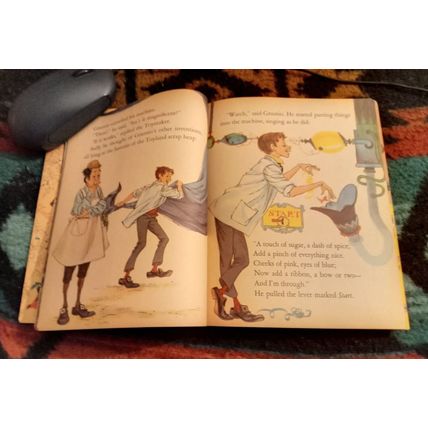 Old Vintage Little Golden Book Walt Disney Babes In Toyland (A) Edition 1961