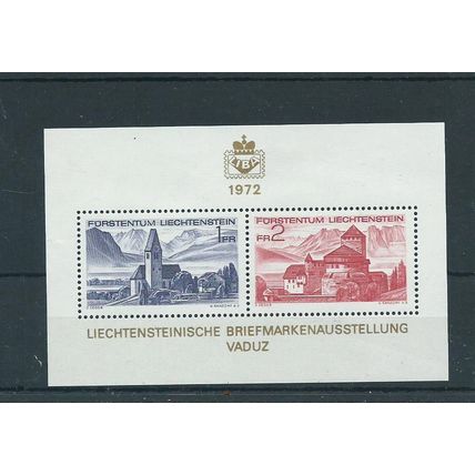 liechtenstein sgms553 sg ms552 1972 vlhm
