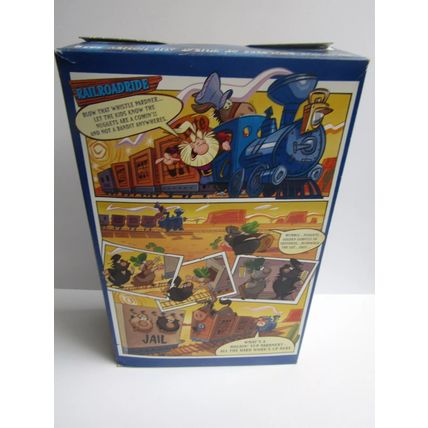 Nestle - Golden Nuggets 2001 Empty Cereal Box RAILROADRIDE