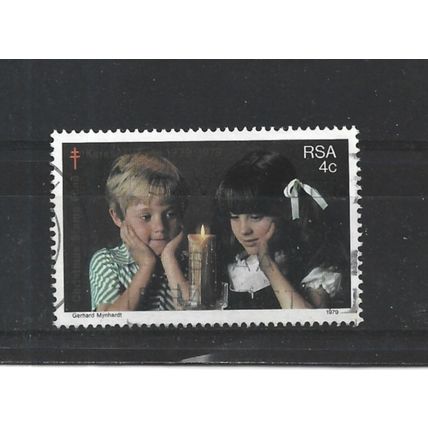 SouthAfrica.50th Anniversary of Christmas Stamp Fund stamp.Fine Used.Sep25h