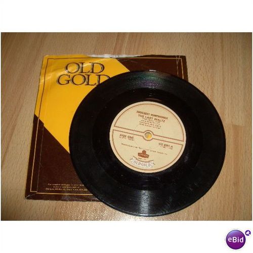 engelbert humperdinck, the last waltz . 1983 7". old gold, og