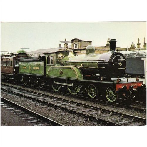 Railway Postcard LNER D17 1621 YORK NER M North Eastern 4-4-0 Loco