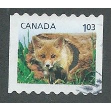 CAN 2011 $1.03 (S/A) 'BABY WILDLIFE' FINE USED (EBID44-297)