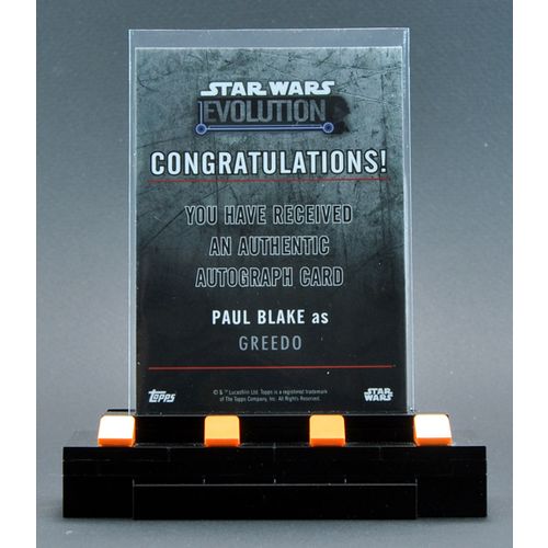 TOPPS Star Wars Evolution 2016 – Autograph Gold – Paul Blake