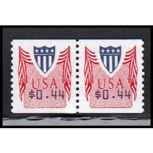 CVP32 44c Shield Very Fine MNH Pair PA5015