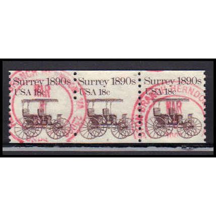 Used 1907 18c Surrey Very Fine PNC 7/3 PA2442