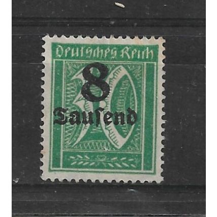 Germany.SG275a 8T on 30pf Green.Mounted Mint.Nov21