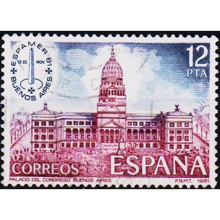 Spain. 1981 12p S.G.2658 Used