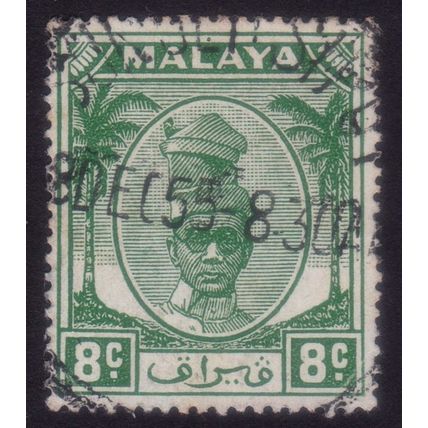 MALAYA PERAK 1950 3c Sc#107 - USED @N514