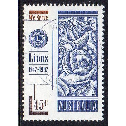 Australia 1997 50th Anniversary of Lions 45c Used