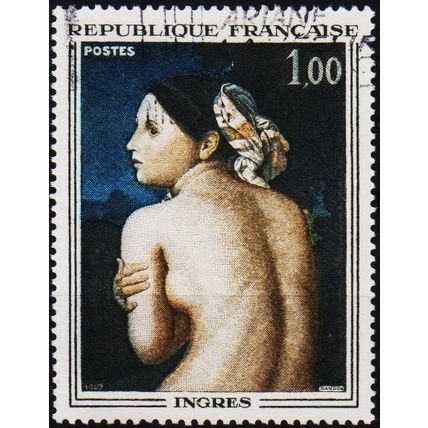 France. 1967 1f (Ingres) S.G.1744 Used