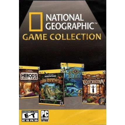 National Geographic: Game Collection (PC-CD, 2010) XP/Vista - NEW CD in SLEEVE