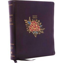 Kjv, Deluxe Reference Bible, Super Giant Print, Leathersoft, Black, Red Letter E