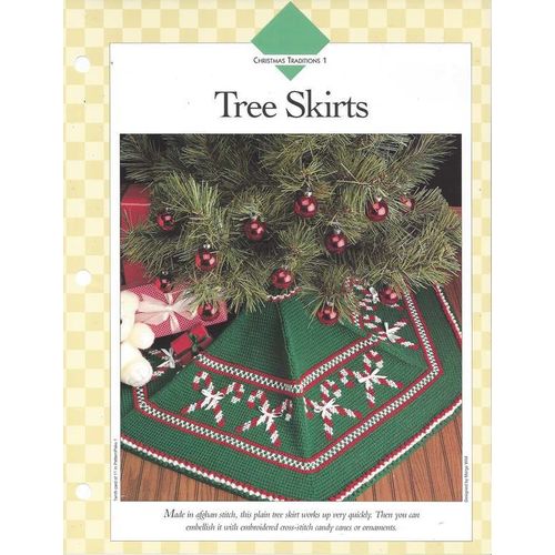 Beautiful Crochet Christmas PATTERN Tree Skirts
