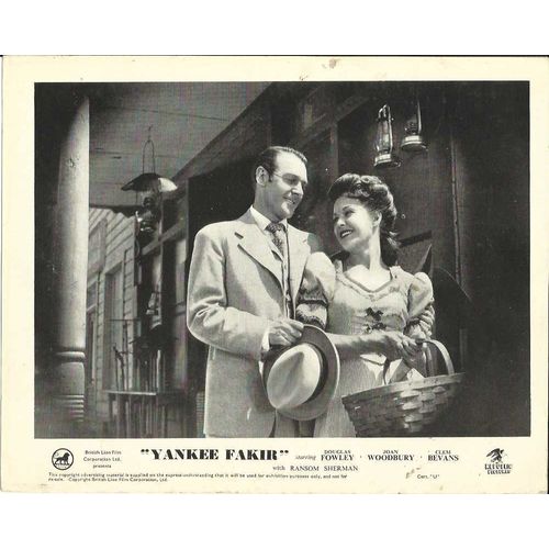 YANKEE FAKIR Douglas Fowley, Joan Woodbury F-O-H Stills (5)