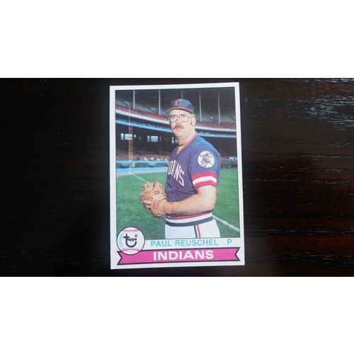 1979 Topps Card # 511 Paul Reuschel Excellent (5) Cleveland Indians