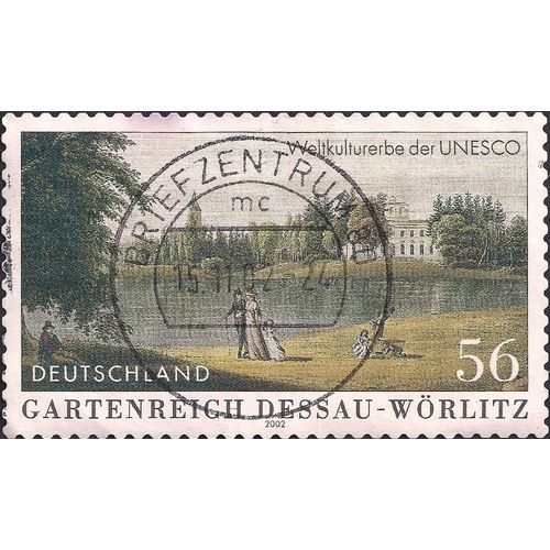 GERMANY, Garden Dessau-Worlitz, 2002, 56 Eurocents
