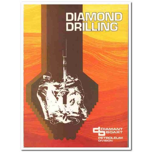 Diamant Boart SA 1983 Vintage Catalog Oil Petroleum Diamond Drilling