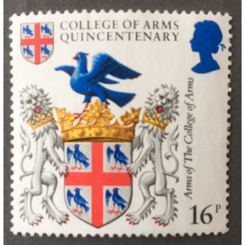 Great Britain 1984 500th Anniversary of the College of Arms SG 1236 16p Arms