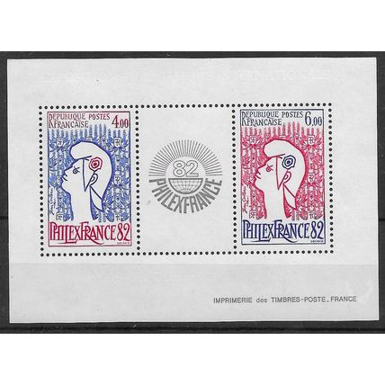 FRA 1982 U/M 'PHILEXFRANCE' M/S' (EBID65-943)