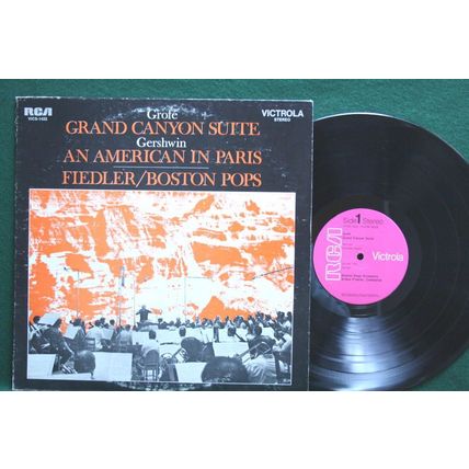 Fiedler - Grofe: Grand Canyon/Gershwin: An American In Paris - VICS 1423 - EX+