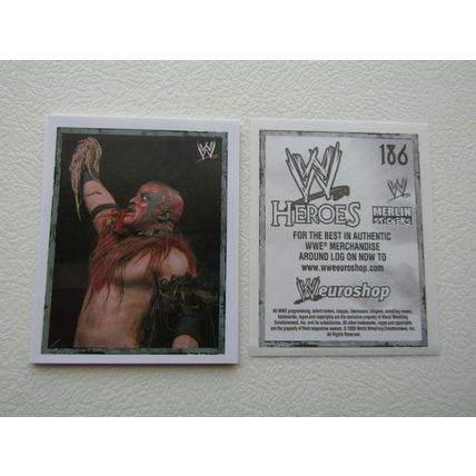 Topps - Merlin 2008 WWE Heroes Wresting Stickers 1-216 & P1-P15 Variants (EB2)