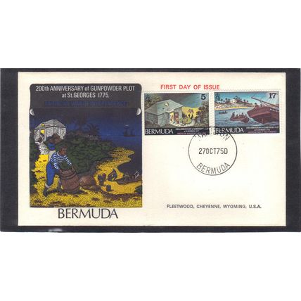 FDC Int'l Bermuda Honoring USA Bicentennial (Cachet-U/A) CV01025