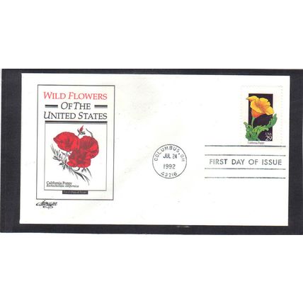 FDC Artmaster 2651 29c Poppy (Cachet-U/A) CV39826