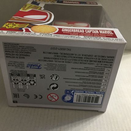 NEW Marvel Gingerbread Captain Marvel Funko Pop Figure #936