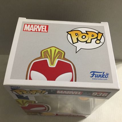NEW Marvel Gingerbread Captain Marvel Funko Pop Figure #936